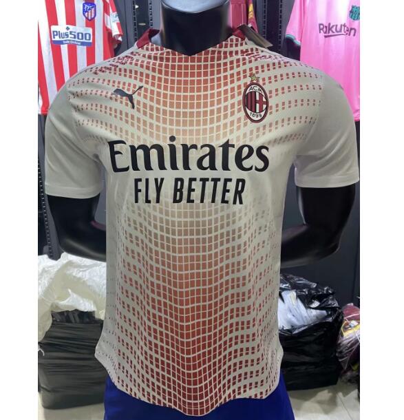 AC Milan Away Kit Soccer Jersey Player Version 2020/21